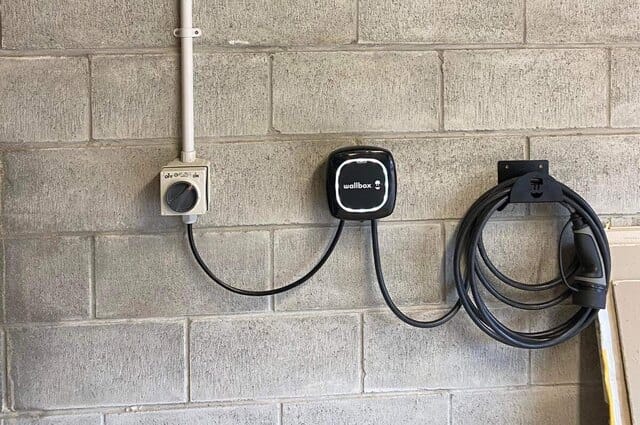 EV charger installation